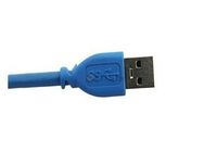 Γεια-ταχύτητα μπλε USB 3.0 Α σε ένα καλώδιο μεταφοράς δεδομένων καλωδίων USB