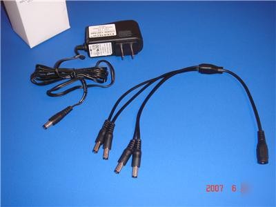 παροχή ηλεκτρικού ρεύματος καμερών CCTV 12VDC 500mA 100-240VAC 50-60Hz για μεταστρεφόμενος