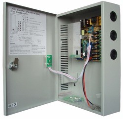 παροχή ηλεκτρικού ρεύματος καμερών CCTV 12VDC 1A 100-240VAC 50-60Hz