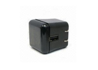 Μαύρος ελαφρύς καθολικός προσαρμοστής δύναμης USB 5V 10mA - 2.100mA