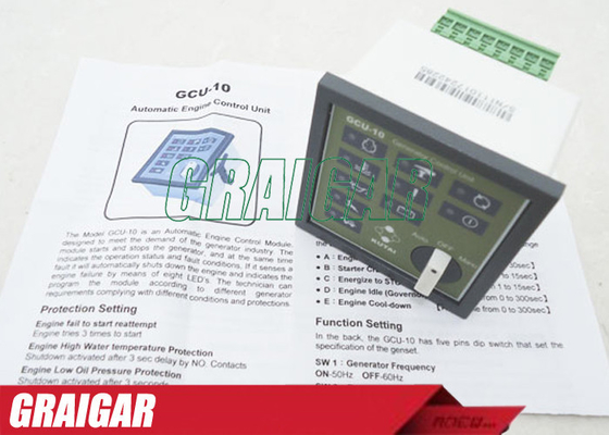 Kutai gcu-10 ηλεκτρονική μονάδα ελέγχου γεννητριών ελεγκτών κυβερνητών μηχανών 9V στο συνεχές ρεύμα 36 Β