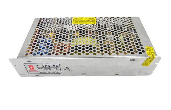 120W 24V προσαρμοστής δύναμης μετατροπής 5A με πέρα από το φορτίο/πέρα από τη θερμοκρασία