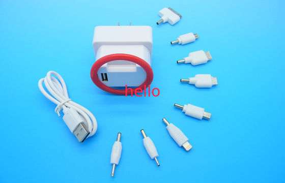Μέρος 15 της FCC καθολικό USB CE φορτιστών ταξιδιού κατηγορίας Ψ 5V 10W για Smartphones