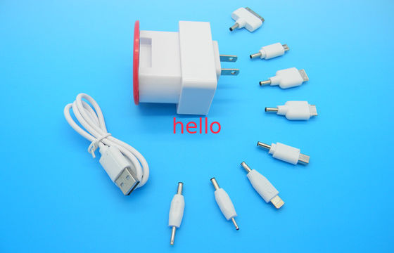 Μέρος 15 της FCC καθολικό USB CE φορτιστών ταξιδιού κατηγορίας Ψ 5V 10W για Smartphones
