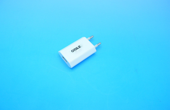 Καθολικός USB της ΕΕ φορτιστής 5V 1000mA τοίχων βουλωμάτων για IPhone 5g/5s, SCP OVP OCP