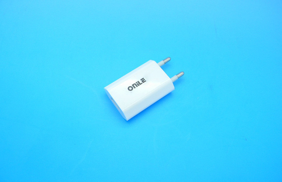 Καθολικός USB της ΕΕ φορτιστής 5V 1000mA τοίχων βουλωμάτων για IPhone 5g/5s, SCP OVP OCP