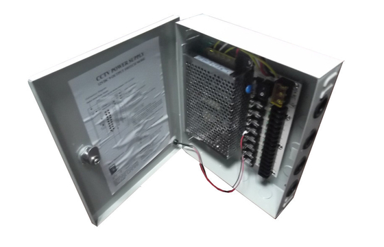 12V πλαίσιο 9 παροχής ηλεκτρικού ρεύματος CCTV 5Amps κανάλι, παροχή ηλεκτρικού ρεύματος καμερών CCTV