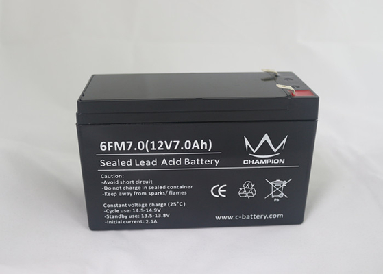 6FM7 F250 12v 7ah Uninterruptible όξινες μπαταρίες μολύβδου μπαταριών παροχής ηλεκτρικού ρεύματος