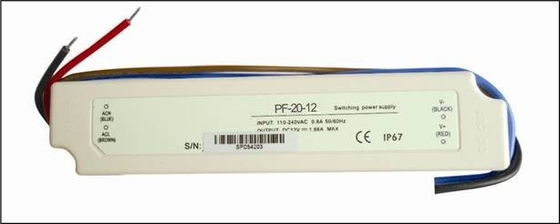 Οδηγός των υψηλών φωτεινότητας 12V 20W σταθερών οδηγήσεων τάσης αδιάβροχος με το καθολικό εναλλασσόμενο ρεύμα