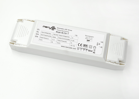 Οδηγός των σταθερών τάσης υψηλής δύναμης 12V οδηγήσεων Dimmable μη που τρέμει