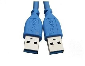 Γεια-ταχύτητα μπλε USB 3.0 Α σε ένα καλώδιο μεταφοράς δεδομένων καλωδίων USB